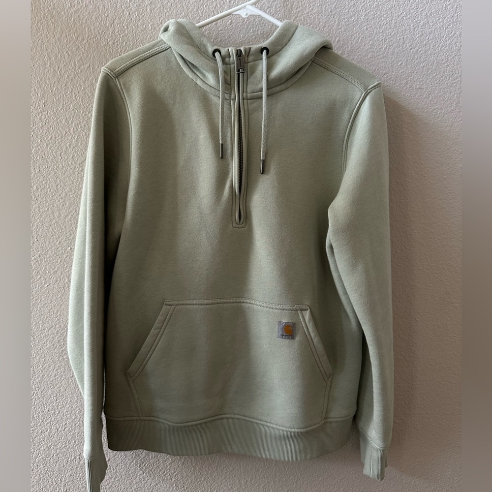 Carhartt Light Green Quarter Zip